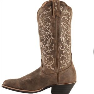 brown twisted X western boots